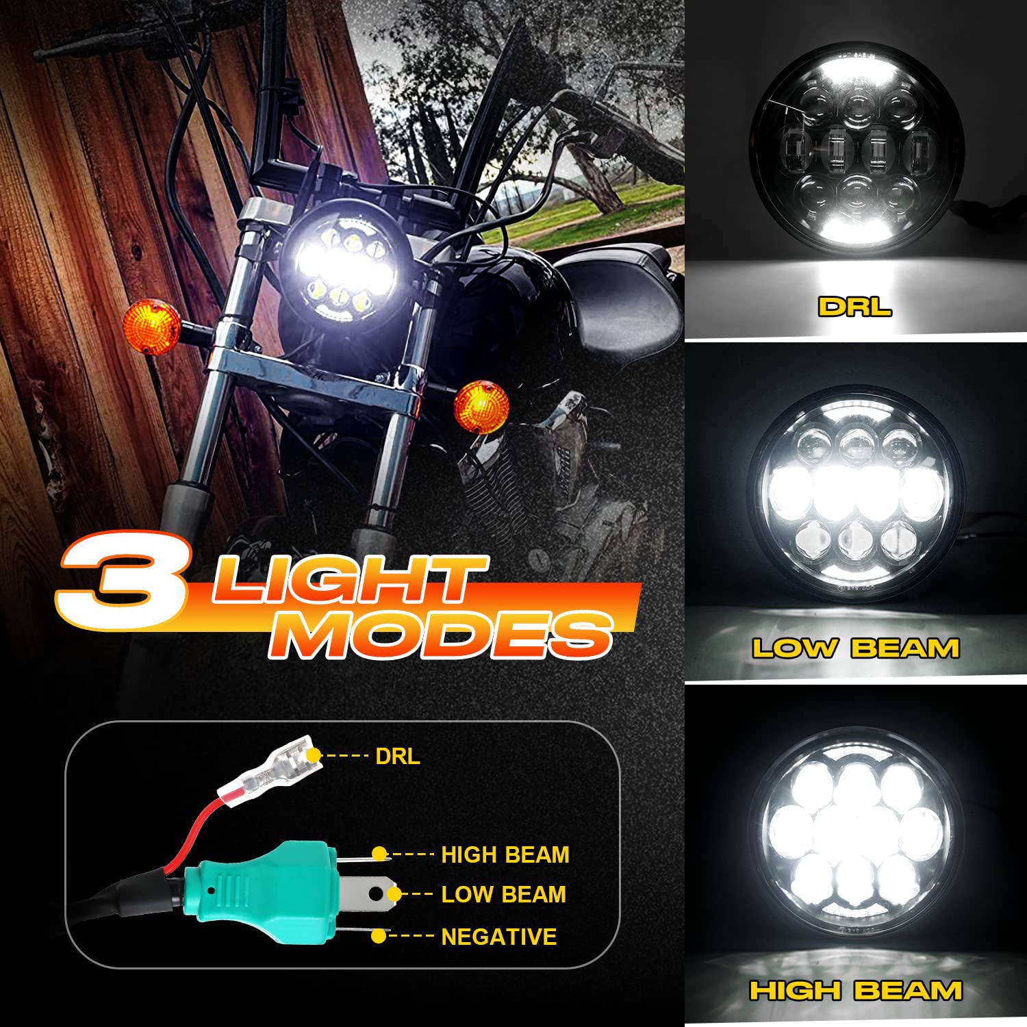 5.75_Round_LED_Projection_Headlight_Compatible_with_Dyna_Street_Bob_Super_Wide_Glide_Low_Rider_Night_Rod_Train_Softail_Deuce_CustomSportsterIron883_3.jpg